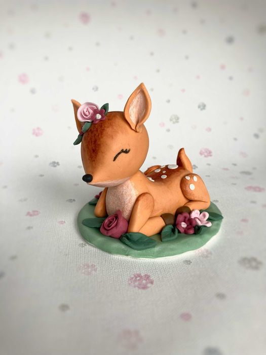 Masa cukrowa figurki - sarenka