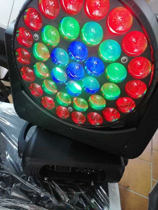 moving wash 37x15w com fast clamp