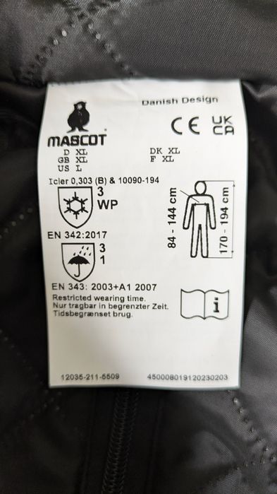 Kurtka zimowa męska Mascot