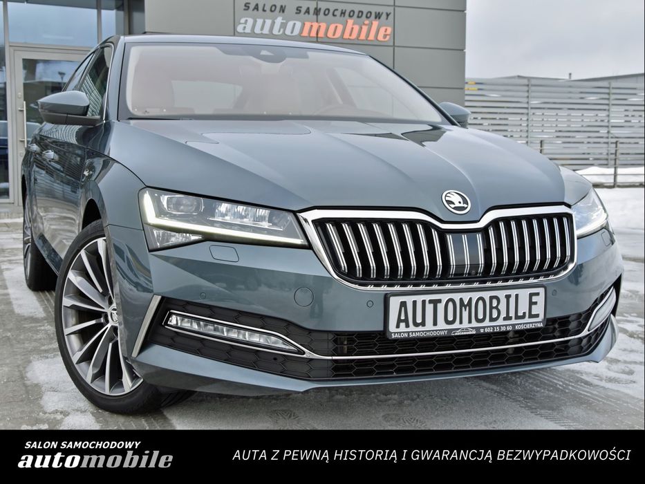 Skoda Superb Laurin & Klement!  Full Opcja! SKÓRY! 4x4! 200KM! JAK NOWY!