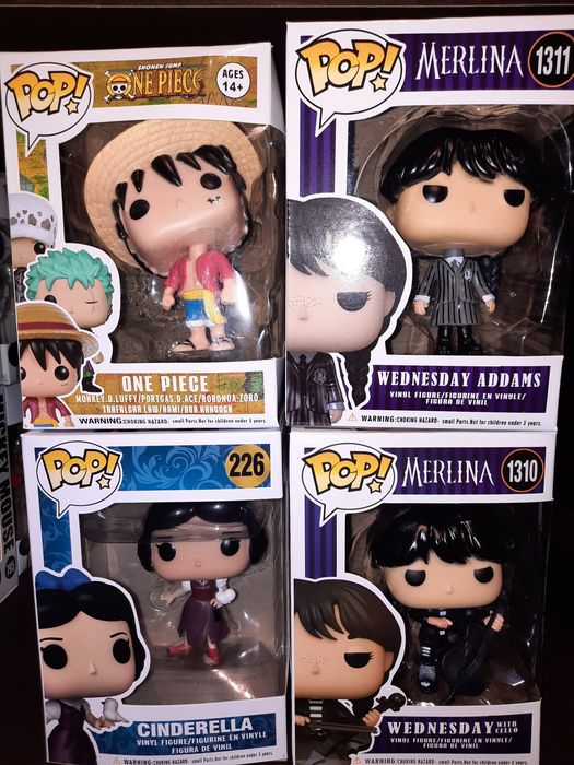 Funko Pop Merlina Wednesday Addams Con Cello 1310 Figura