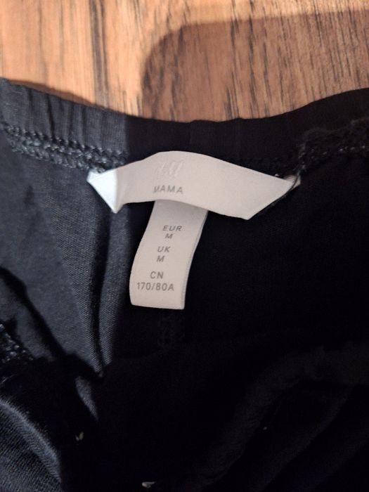 Legginsy ciążowe czarne