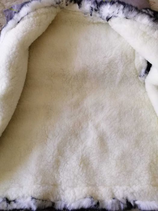 Жилетка  из овчины.