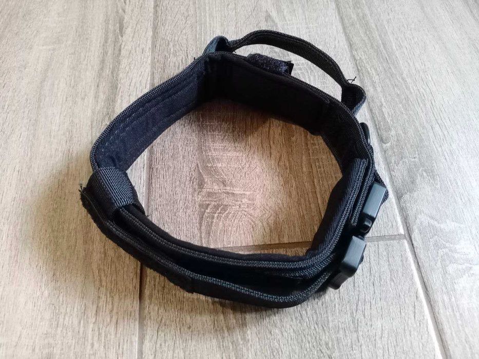 Тактический ошейник для собаки с ручкой