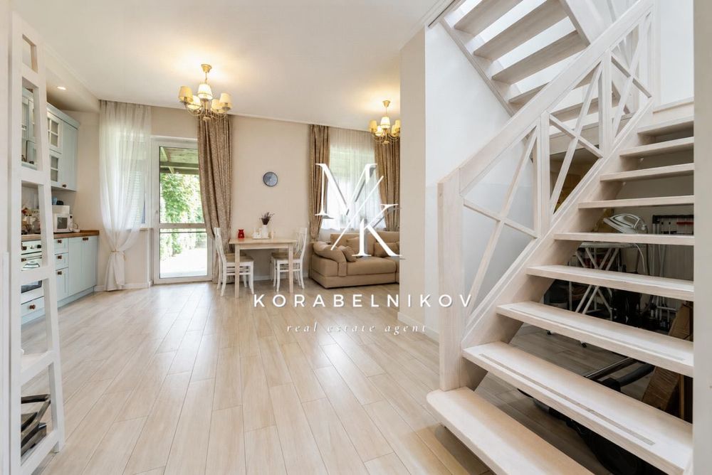 Оренда дуплексу 110 м², КМ «Лебедівка», камін, газ, інвертор і тераса