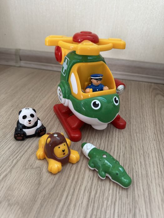 Іграшка гвинтокрил вертоліт Harry Wow toys  з фігурками