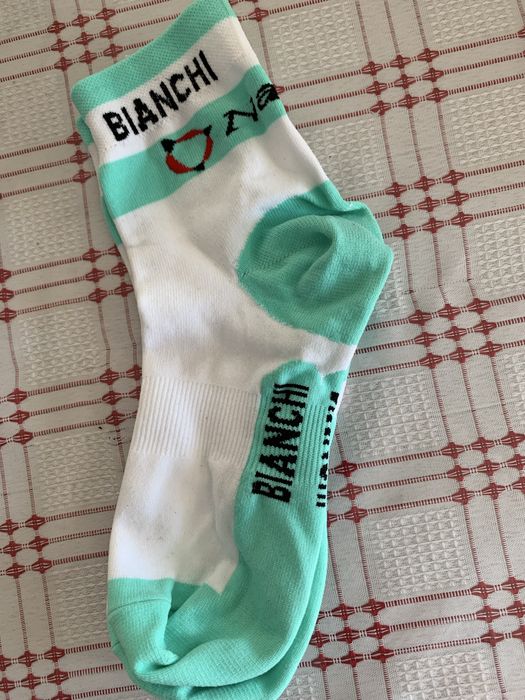 Komplet kolarski męski  Bianchi i skarpety