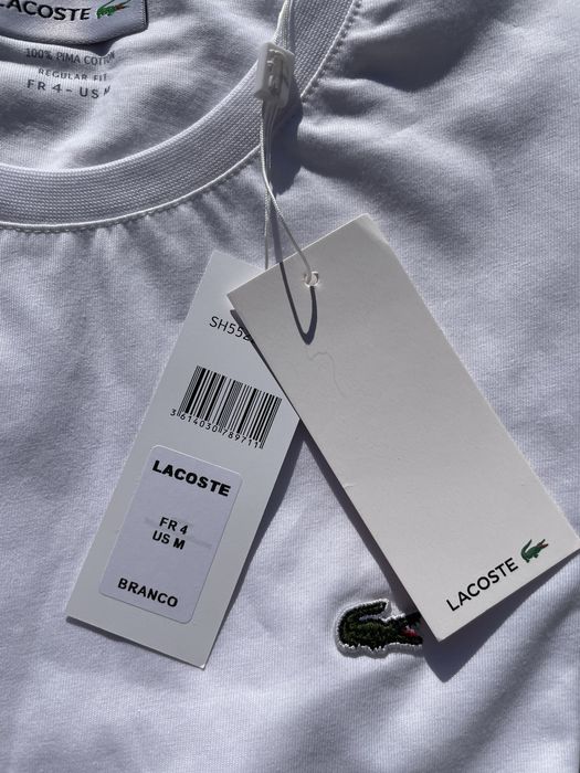 Tshirt Lacoste Branca