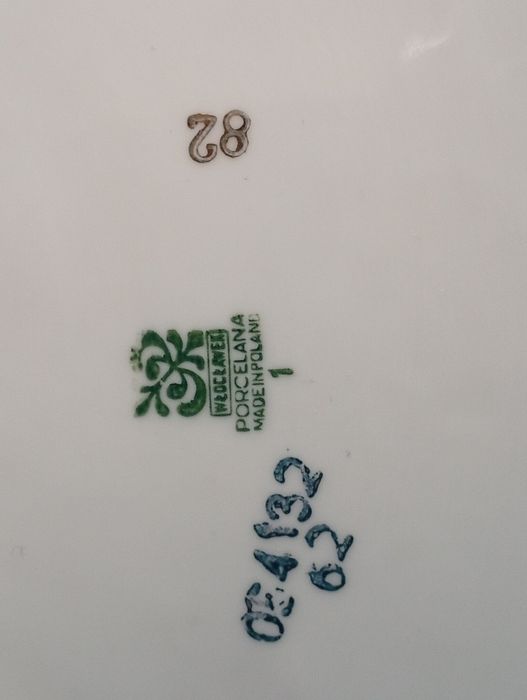 Półmisek owalny Włocławek prl