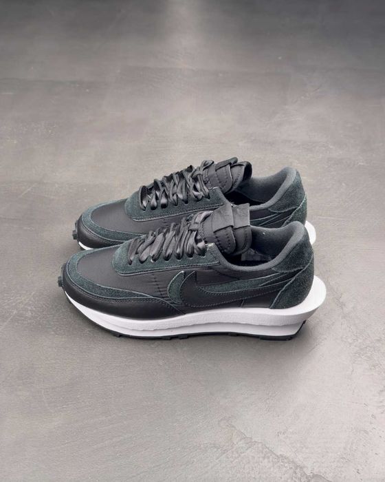 Кросівки Nike LD Waffle Sacai Black Nylon