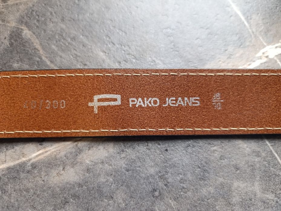 Pasek damski zielony nowy