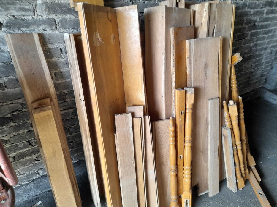 Drewniane schody dębowe z demontażu