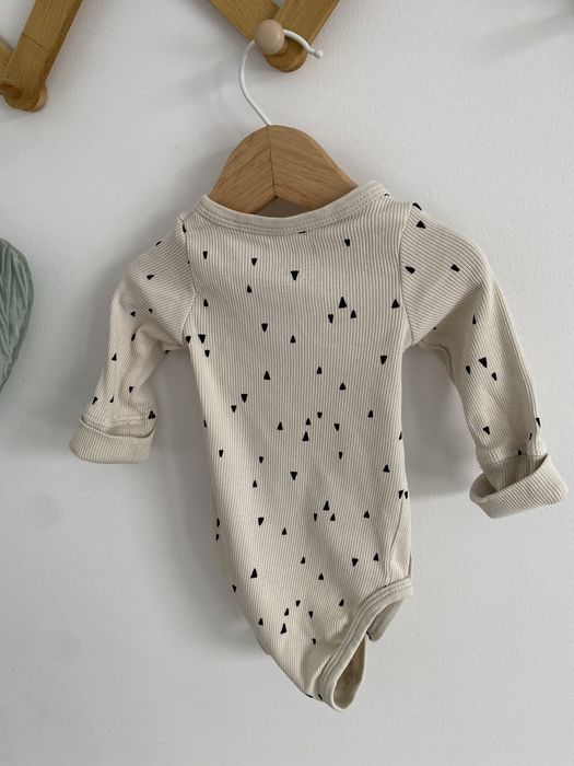 Body lindex kopertowe 50 beżowe czarny wzorek