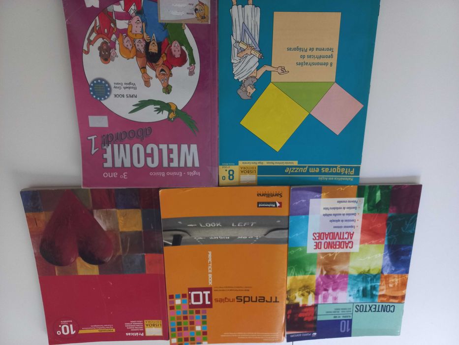 Cadernos de Atividades do 5º ao 10º à sua escolha