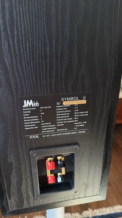 Colunas Hi-Fi Focal JMlab Symbol 2 – Excelente Som (Vintage / Made in France)