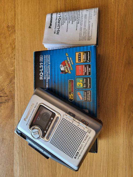 # Walkman Dyktafon PANASONIC RQ-L31 w Pudełku jak NOWY #