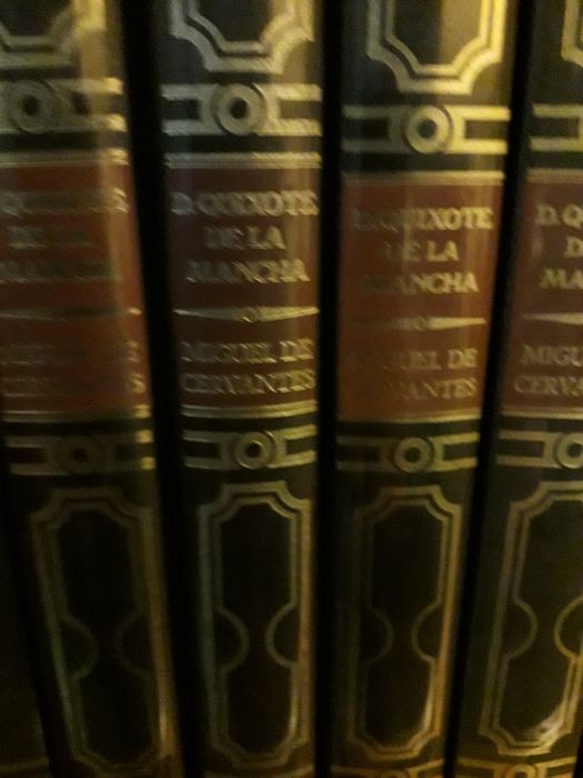 Coleções  de Júlio Dinis e Miguel Cervantes