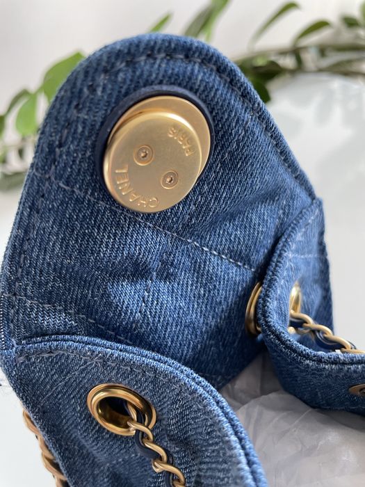 Mała dżinsowa torebka Chanel 25