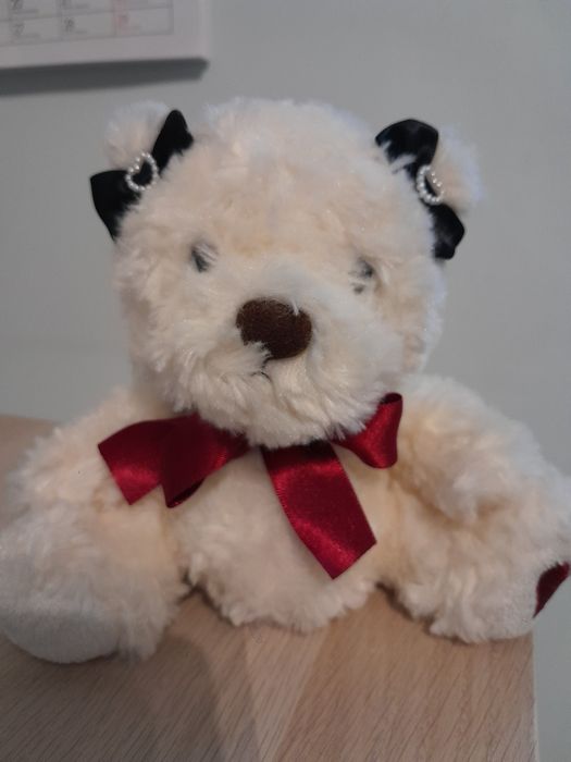 Pluszak biały misiek