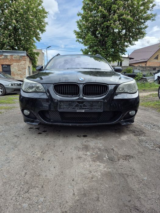 Розборка BMW E 60/61 М57N мотор коробка  форсунки турбіна радіатор ген
