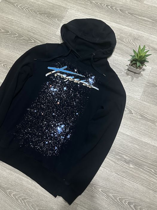 Galaxy Graphic Black Trapstar Hoodie / Худі Trapstar