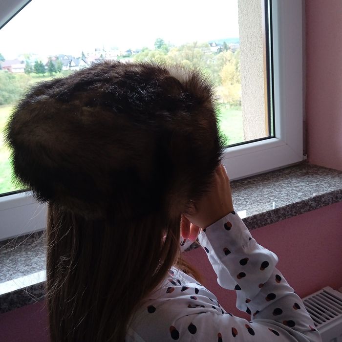 Czapka futrzana nowa