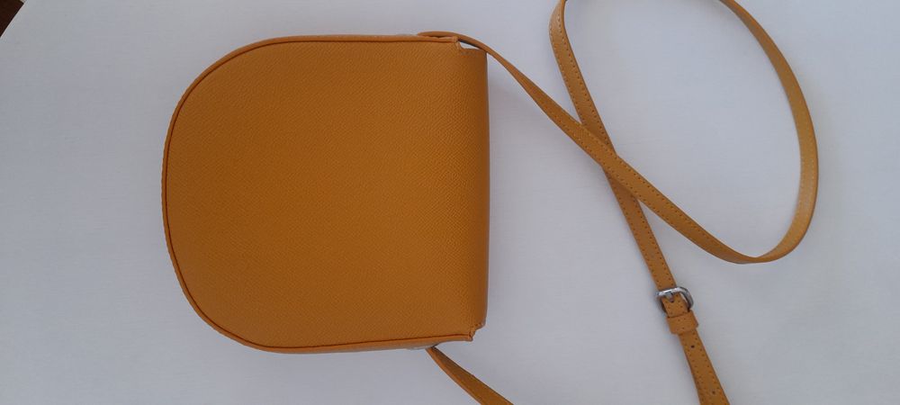 Mala pequena de pele sintética Adolfo Dominguez