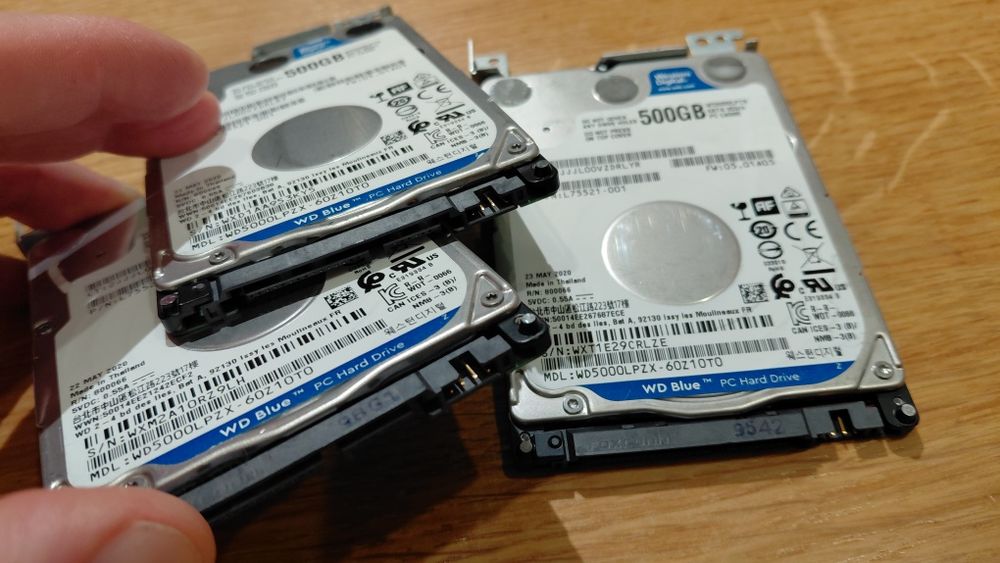 Dysk HDD Westetn Digital 500GB Sata 6Gb/s