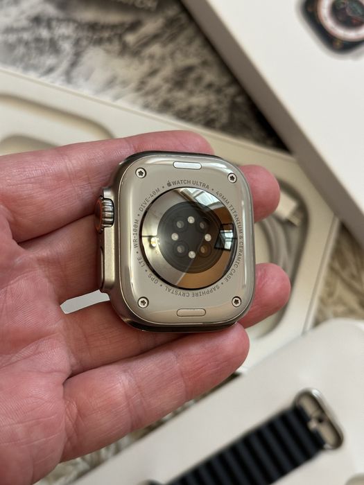 Apple Watch Ultra 1 Titanium 49 mm смарт часы чистый айклауд