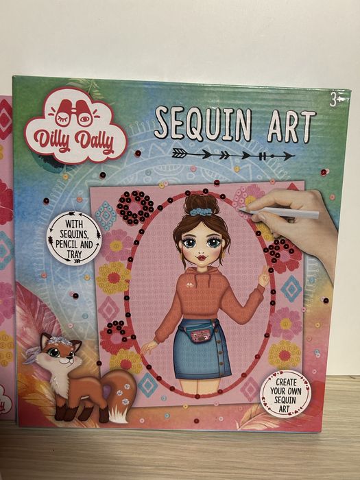 Zestaw kreatywny SEQUIN ART – Dilly Dally  nr.7363