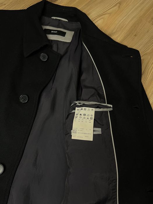 Чоловіче пальто Hugo Boss The Task 3. Вовна Оригінал Розмір 52 (L/XL)