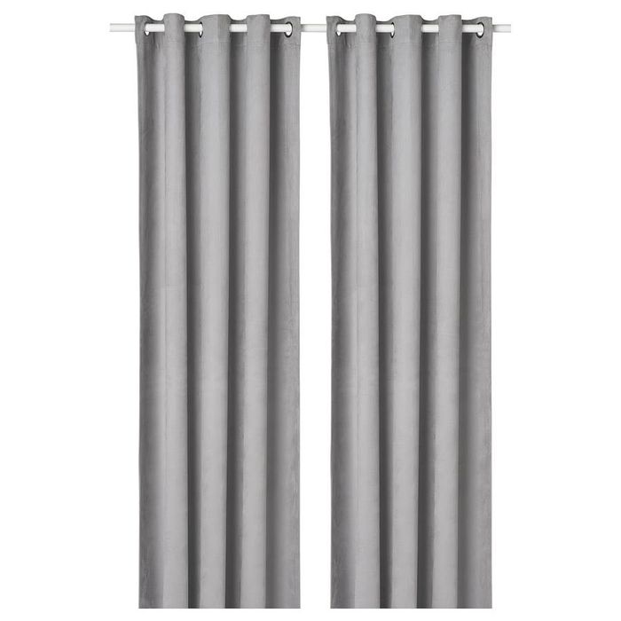 Ikea BIRTNA
Zasłony zaciemniające, para, szary, 145x300 cm