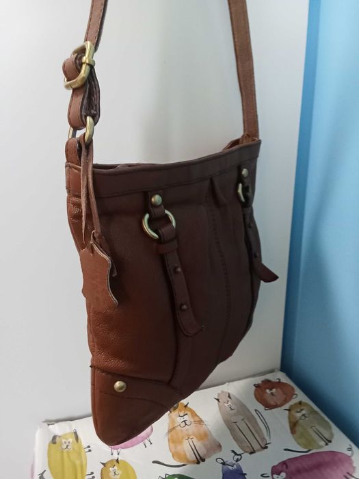 Практична якісна сумка кросбоді Next . Натуральна шкіра