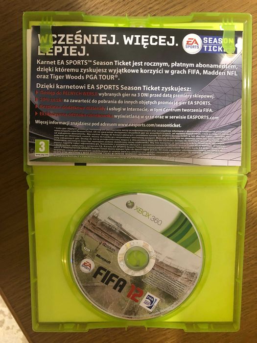 FIFA 12 FIFA 15 FIFA 16 na konsolę Xbox 360