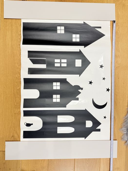 Naklejka ścienna DOMKI pokój dziecka