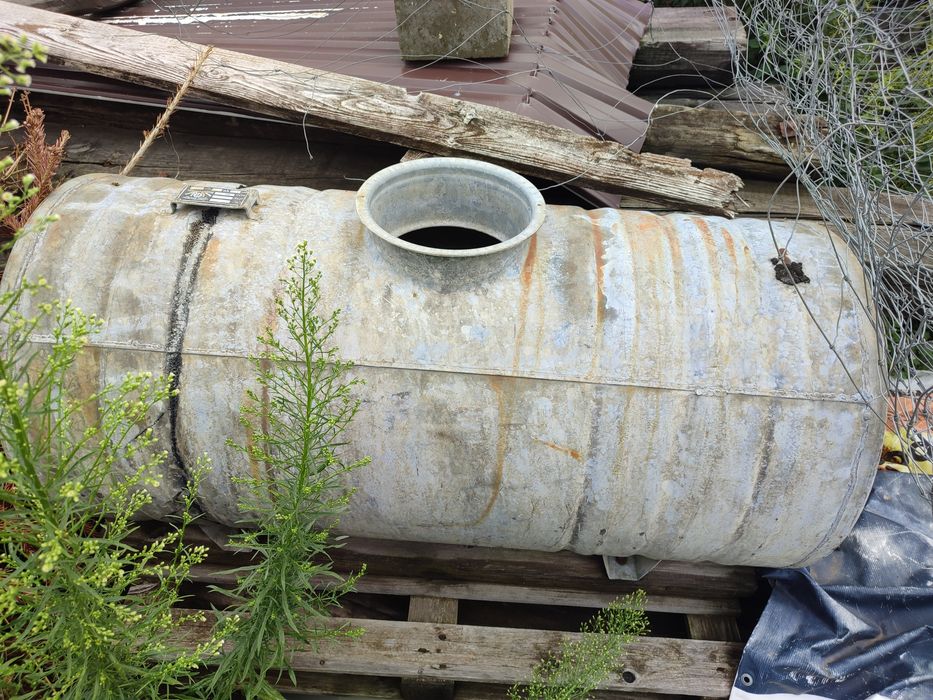 Beczka ocynk ocynkowana na deszczówkę