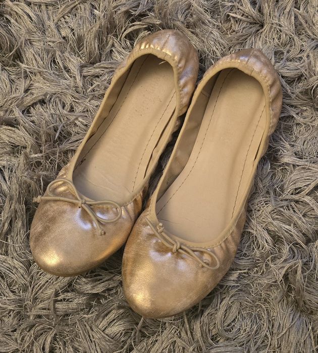 Jenny Fairy złote balerinki rozm.39