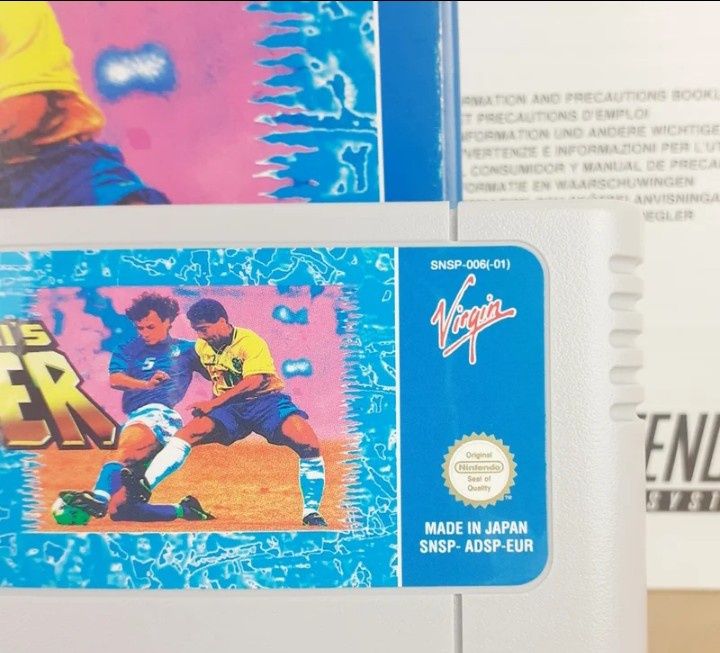 Dino Dini's Soccer super nintendo