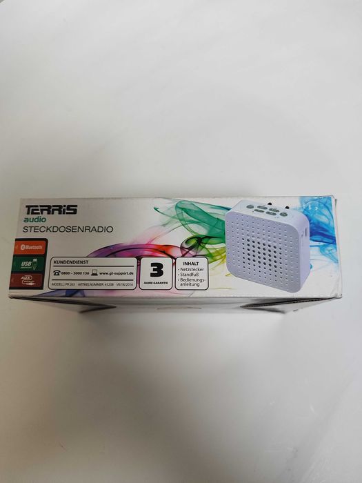 Radio Przenośne Sieciowo-Akumulatorowe Terris PR 263 Białe