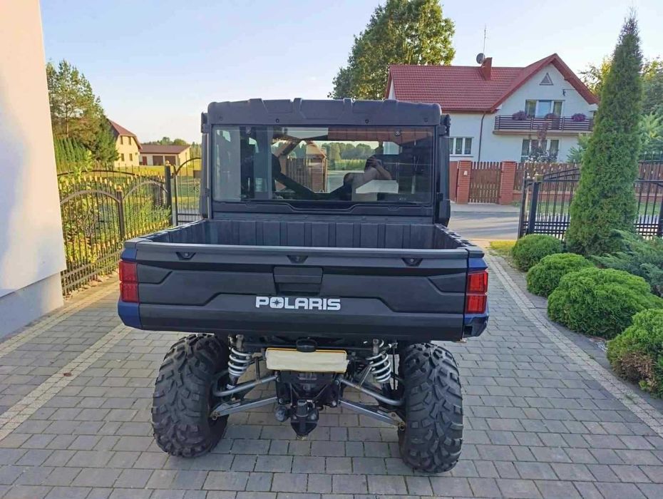 Polaris Ranger Crew 6 Miesc Kabina Ogrzewanie Blokady Reduktor.