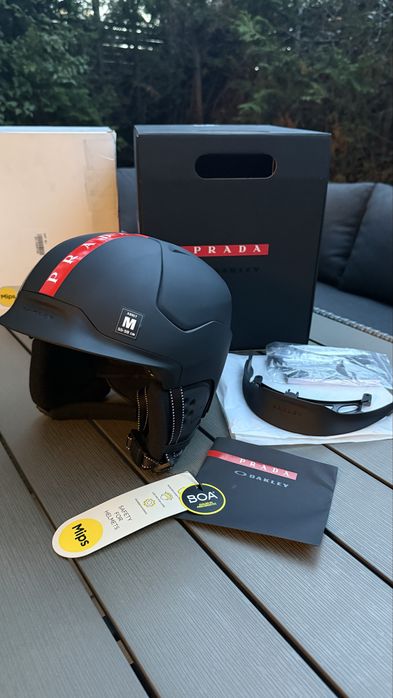Kask narciarski/snowboardowy Prada Linea Rossa x Oakley MOD 5 MIPS