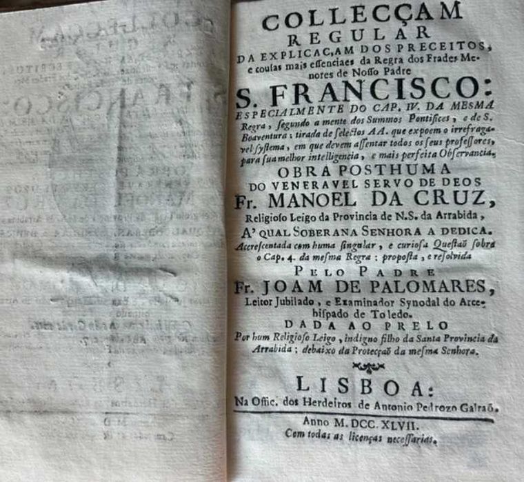 Colecção regular da explicação dos preceitos