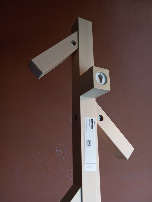 Porta casacos/bengaleiro de parede IKEA