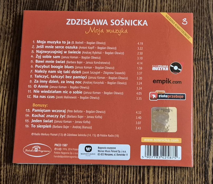 Zdzisława Sośnicka - Moja muzyka cd