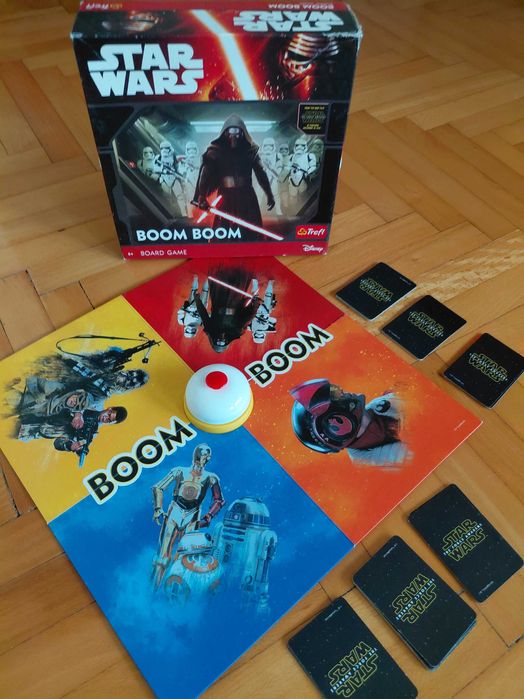 Gra familijna Star Wars Boom Boom z dzwonkiem