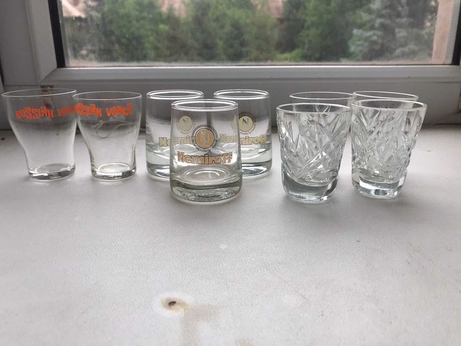 Рюмки стеклянные