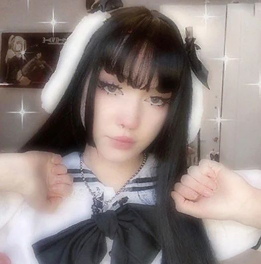 Заколка на волосы бант бантик уши ушки