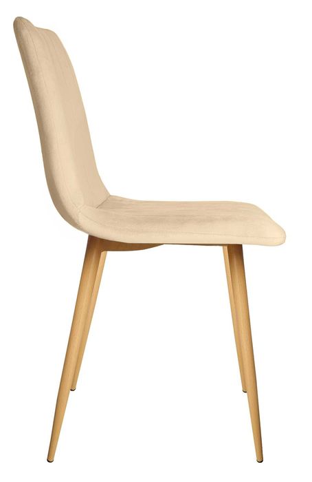 Welurowe krzesło tapicerowane do salonu i jadalni. Nowe. Wysyłka 24h