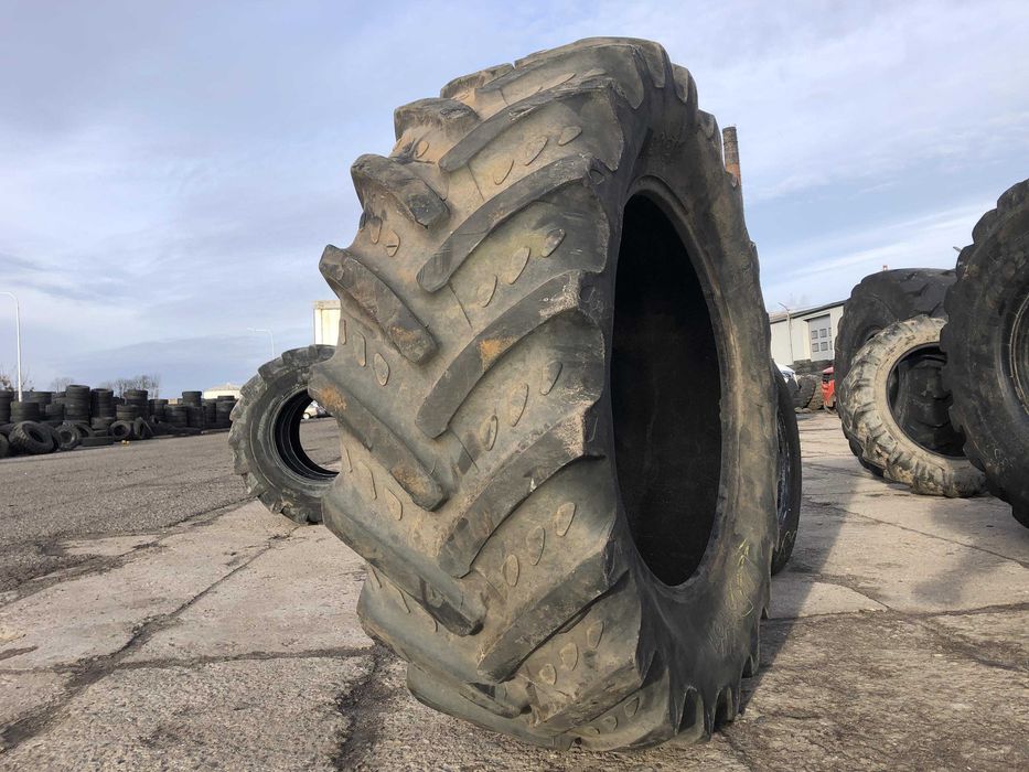 480/70r34 Opona Używana Radialna Kleber Fitker 60% Bieżnika