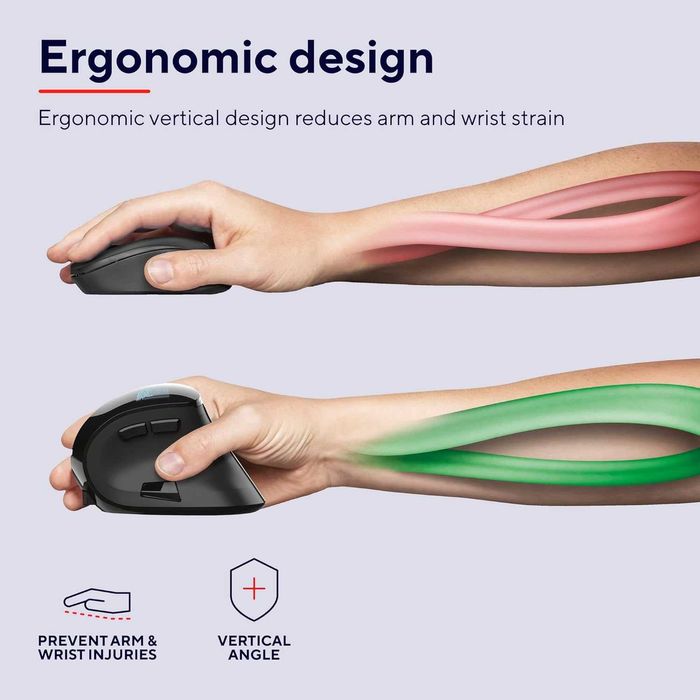 Вертикальна ергономічна миша Trust Voxx Ergonomic